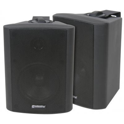 30W Amplified Stereo Speakers (Pair) - Black